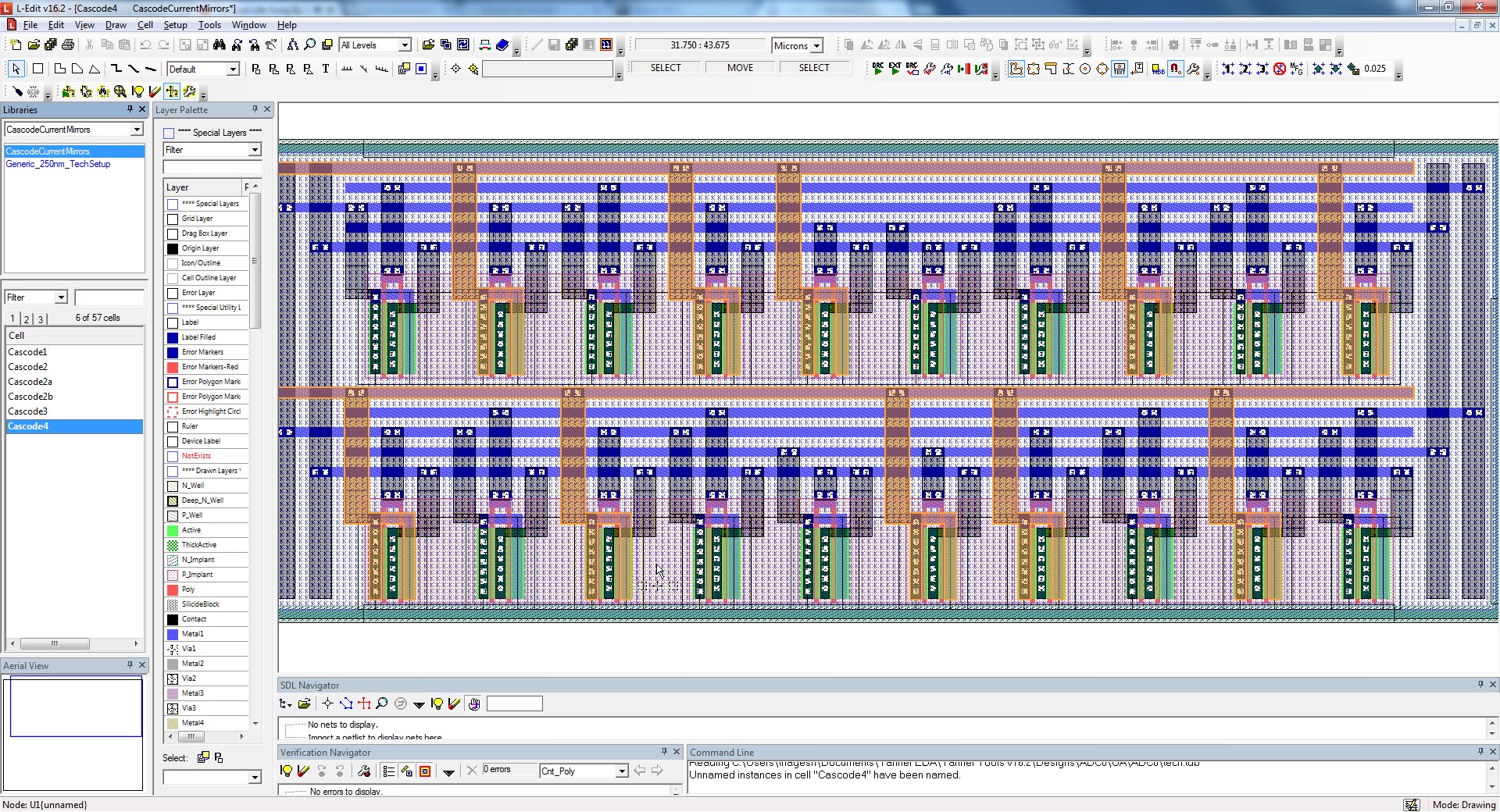 Thiết kế layout tùy chỉnh với Siemens EDA Tanner L-Edit IC