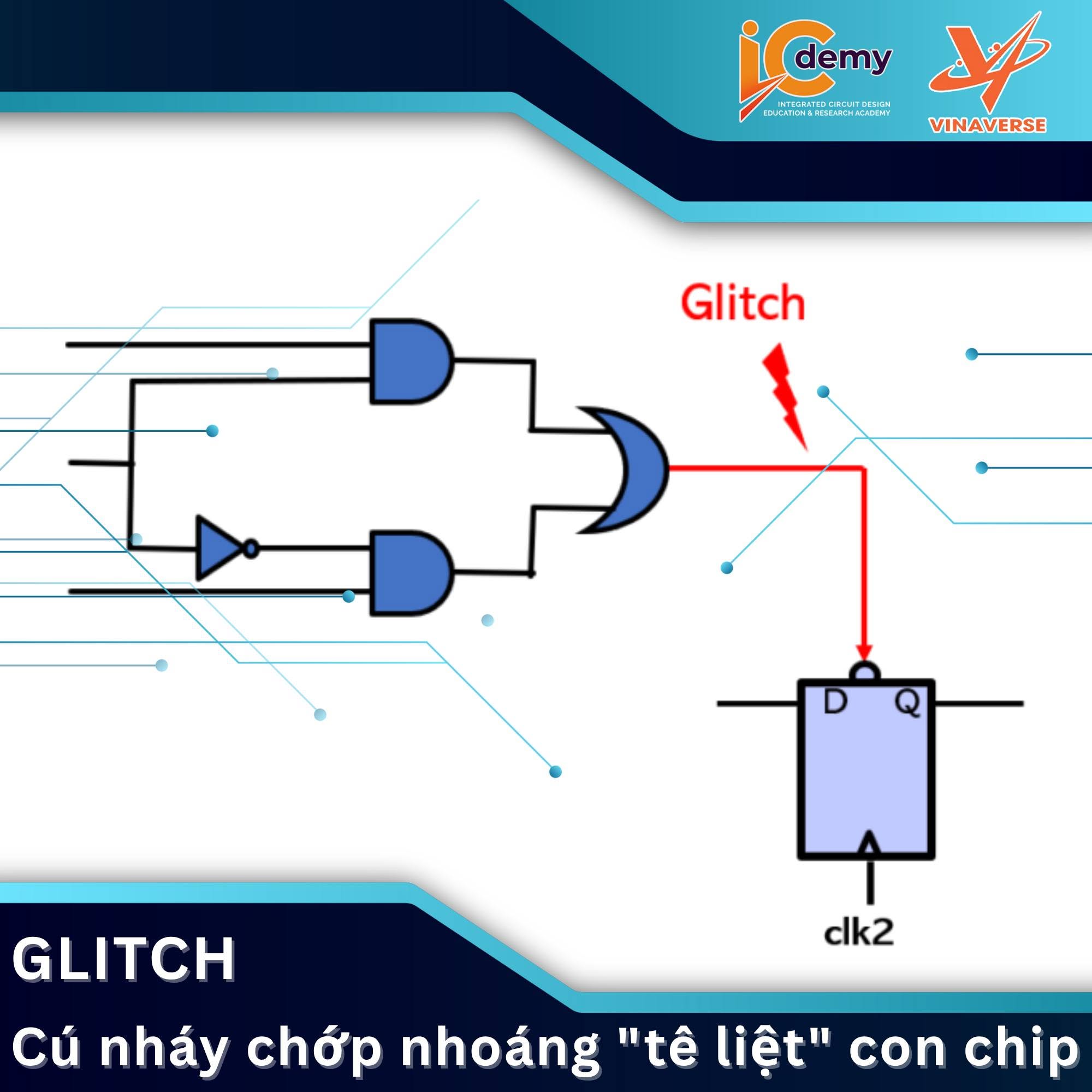 Glitch trong Thiết kế vi mạch – Cú nháy chớp nhoáng có thể làm “tê liệt” cả con chip